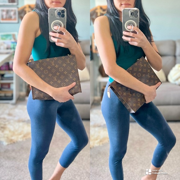 SOLD-Authentic louis vuitton Toiletry Pouch 26 ONLY Pink Monogram - Picture 2 of 14